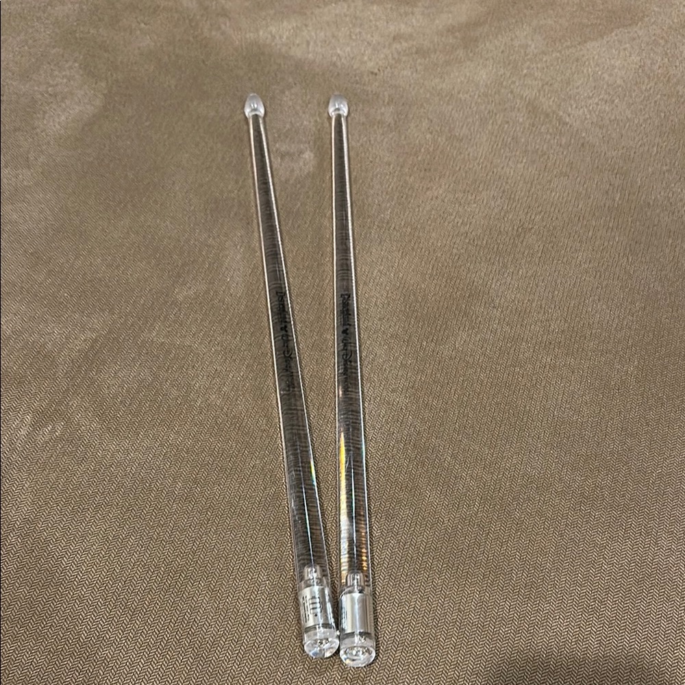 Clear Acrylic Drum Sticks